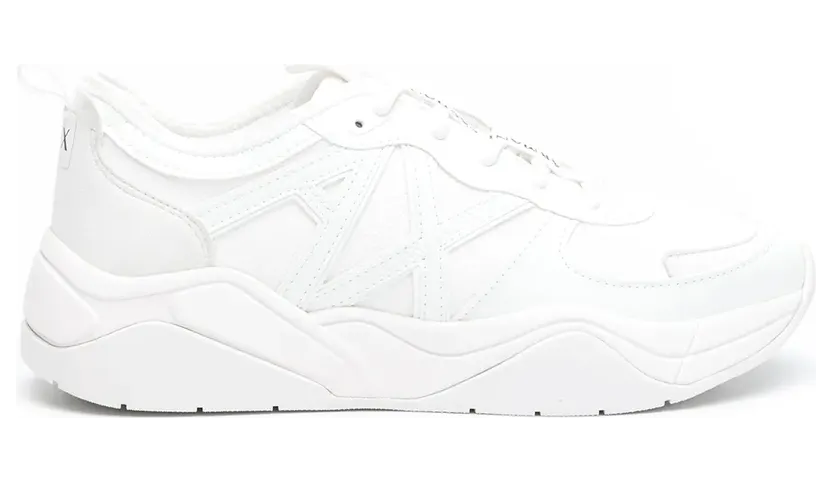 Armani Exchange Klassische Sneakers – Weiß (XDX039XV311)