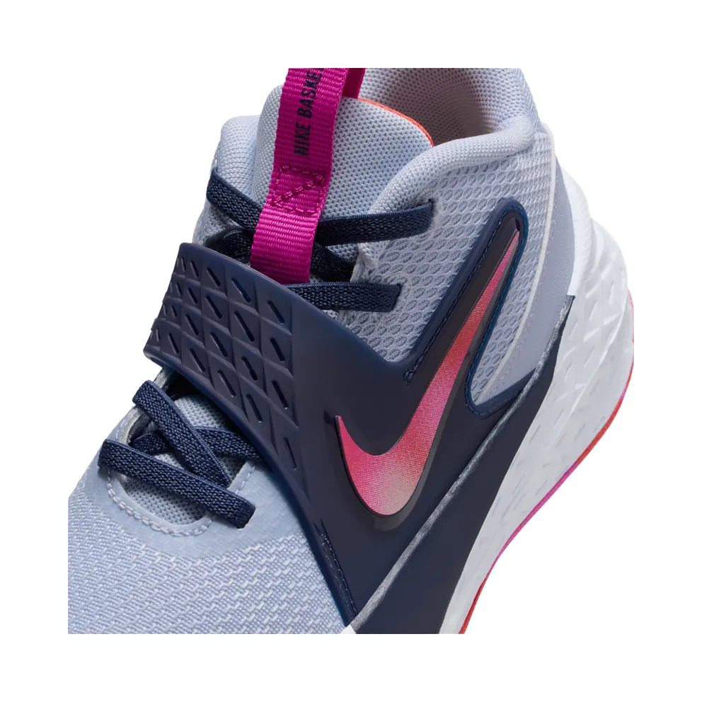 Nike Team Hustle D 12 Ghost / Midnight Navy / Picante Red (HF6280-005)