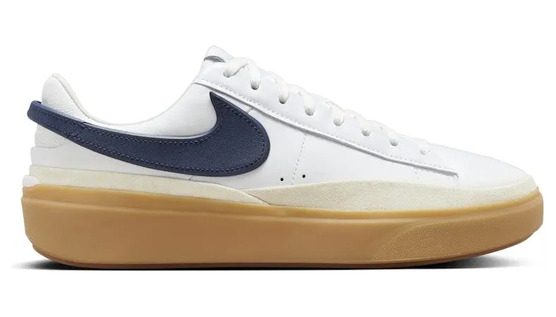 Nike Blazer Phantom Low White Summit White Gum Yellow Midnight Navy (HF3119-102)