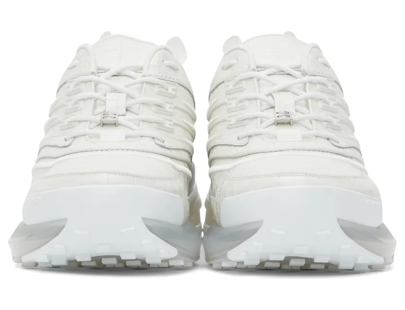 Givenchy White Croc GIV 1 Sneakers (BH004WH0WK) (2)