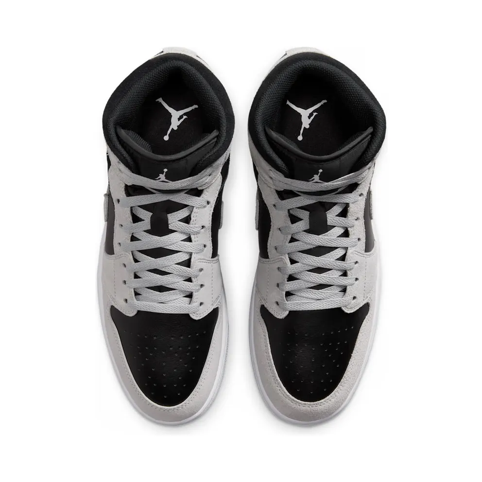 Jordan 1 Mid Light Smoke Grey Black – “Light Smoke Grey / Black / White” (DQ8426-008)