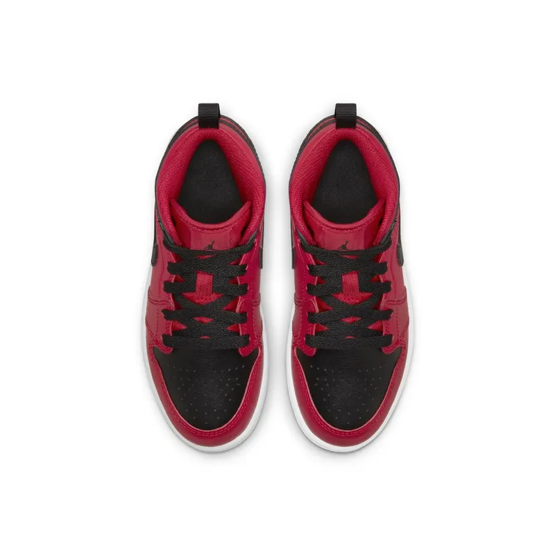 Air Jordan 1 Mid Reverse Bred (PS) (640734-660)