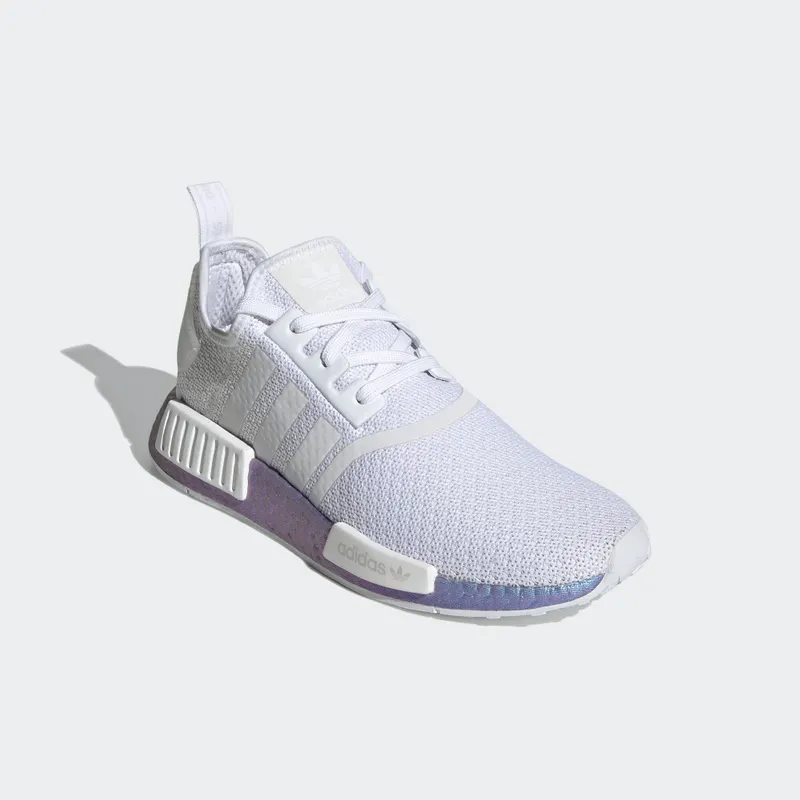 adidas  NMD R1 Iridescent Boost Silver Metallic/Cloud White/Cloud White (FV5344)