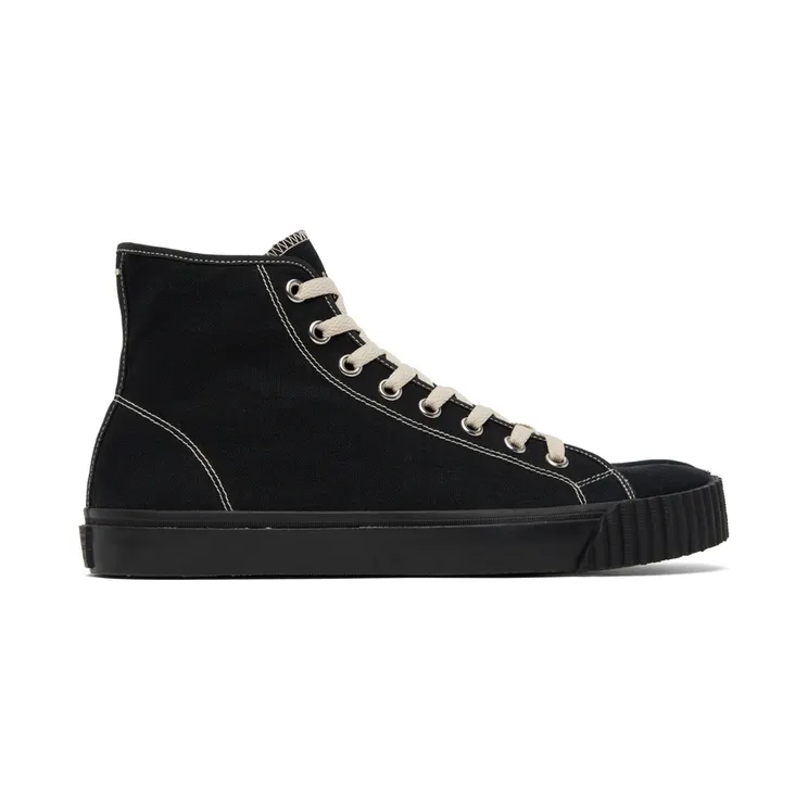 Maison Margiela White Canvas High-Top Sneakers (S57WS0440 P4291)