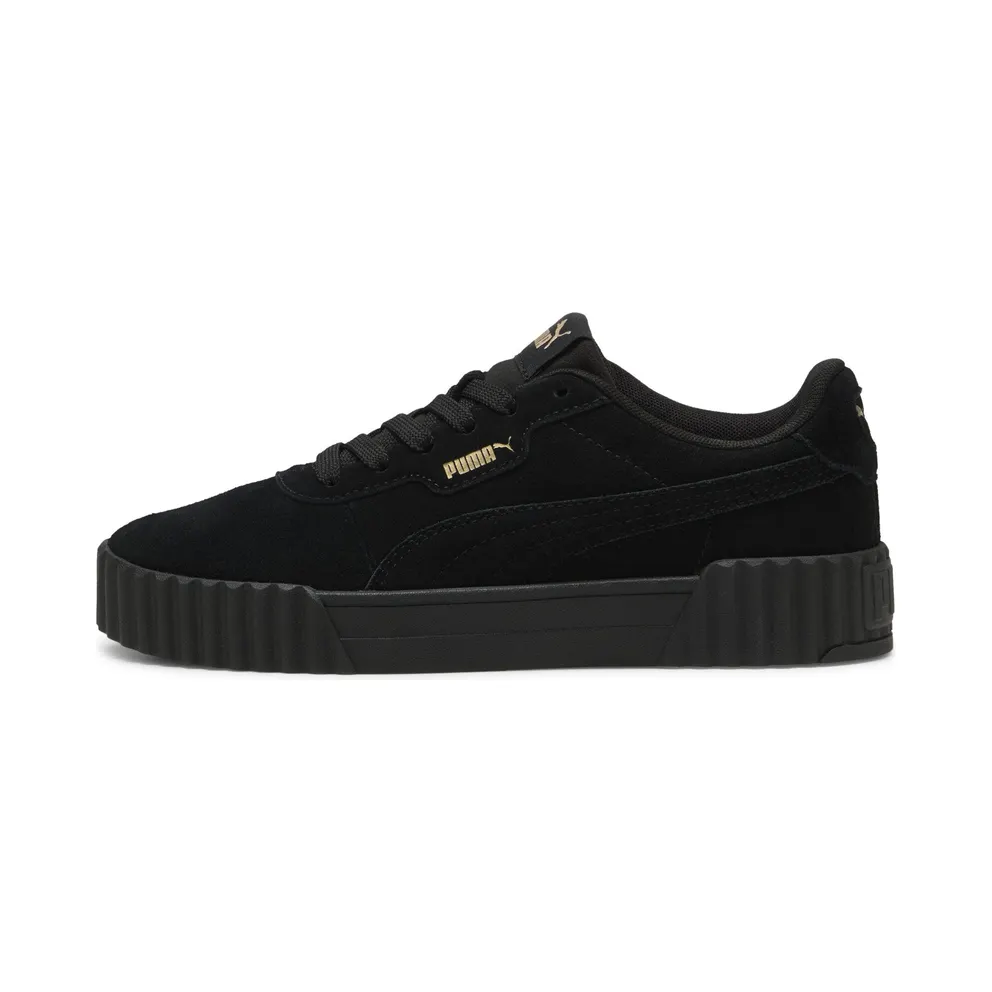 Puma Carina 3.0 Suede “Puma Black / Puma Gold” (400721_01)