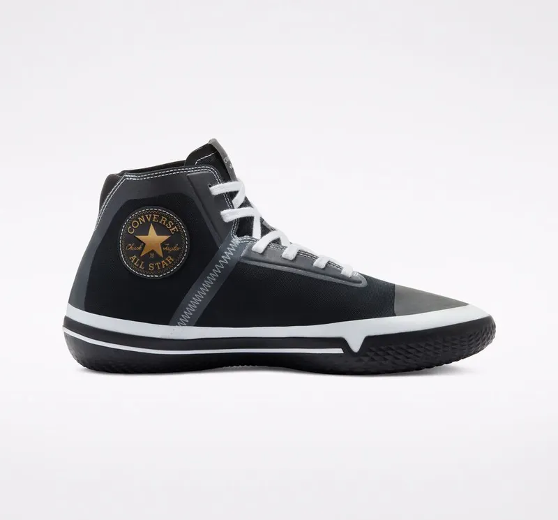 Converse All Star Pro BB Then & Now High Top Black/white/black (170423C)