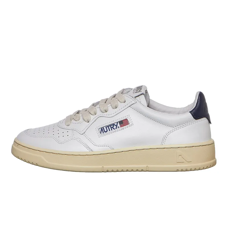Autry Medalist Low White / Blue (AULWLL12)