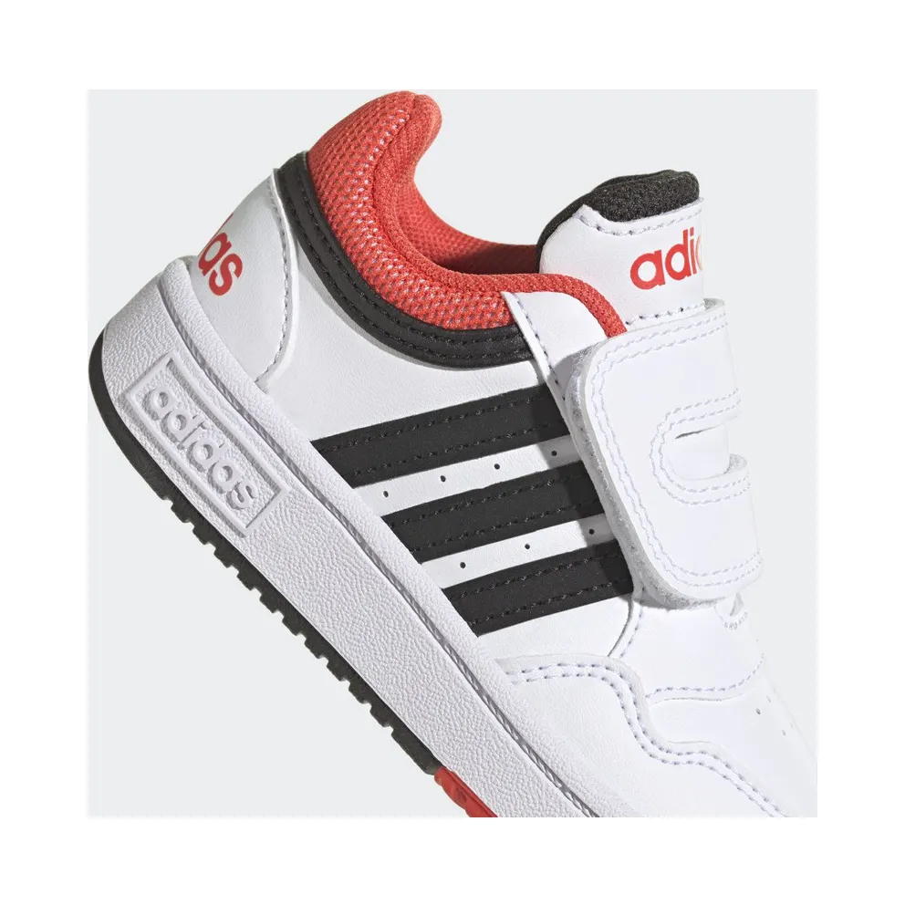 Adidas Hoops Cloud White / Core Black / Bright Red (H03860)