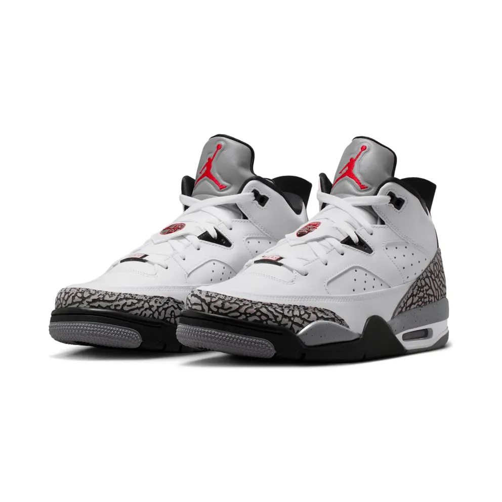 Jordan Son of Mars Low White Cement White/Gym Red-Black-Cement Grey (580603-101)