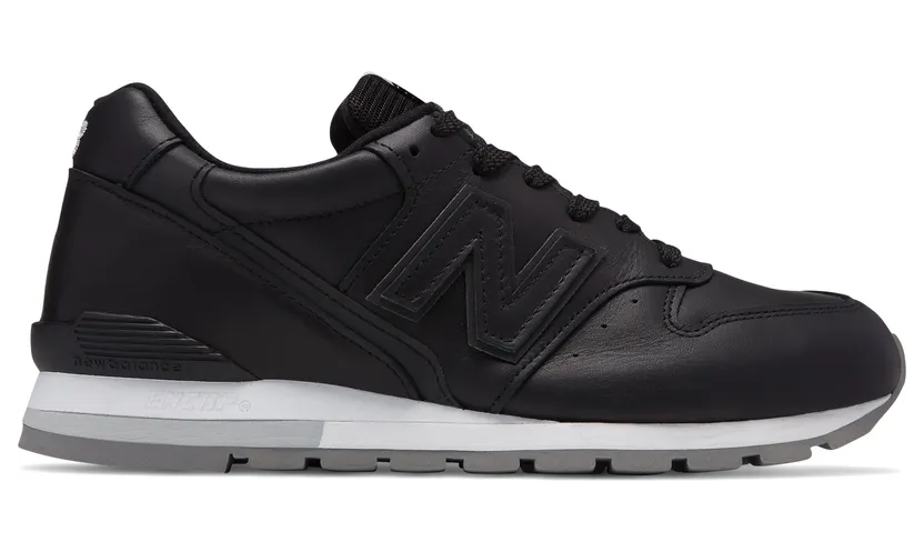 New Balance 996 Leather Black White