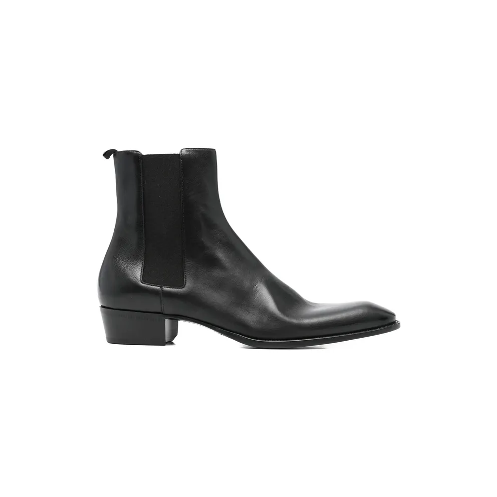 Saint Laurent Pointed-toe “Black” (861261 25V00 1000)