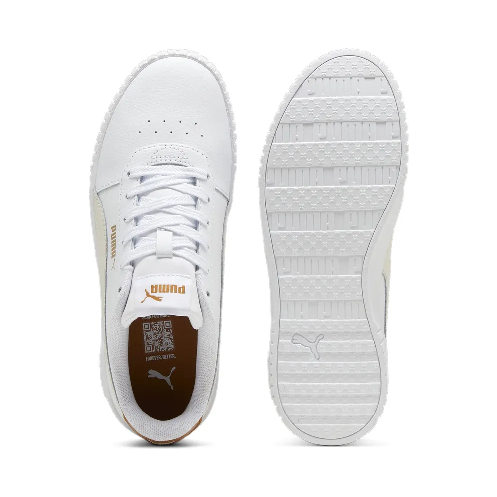 Puma Carina 2.0 “Puma White / Frosted Ivory / Caramel Latte” (385849_30)