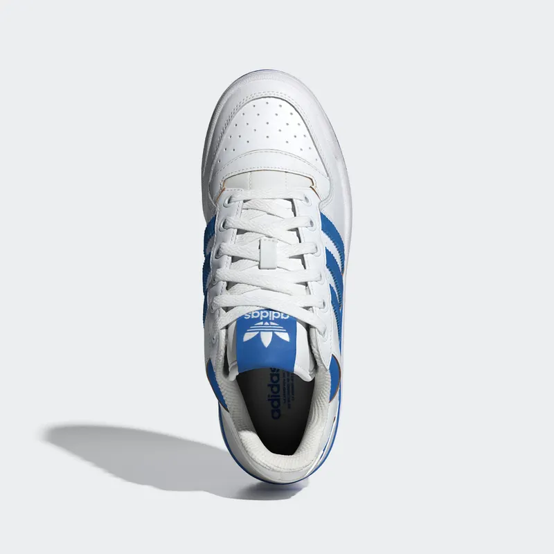 adidas Forum Bold Stripes Cloud White / Blue Bird / Grey One (ID0564)