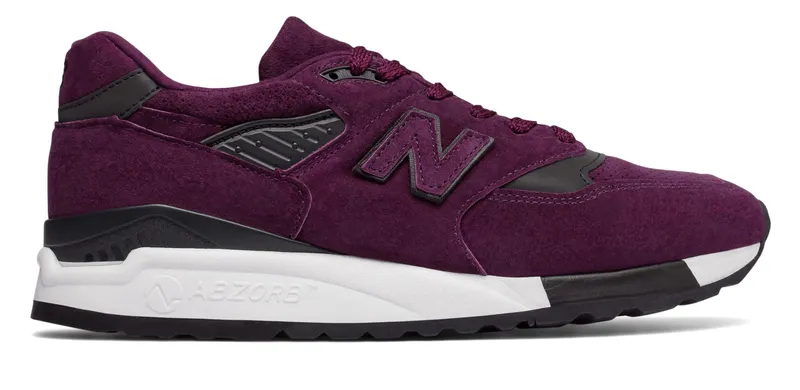 New Balance 998 Color Spectrum Purple Suede Imperial (M998CM)