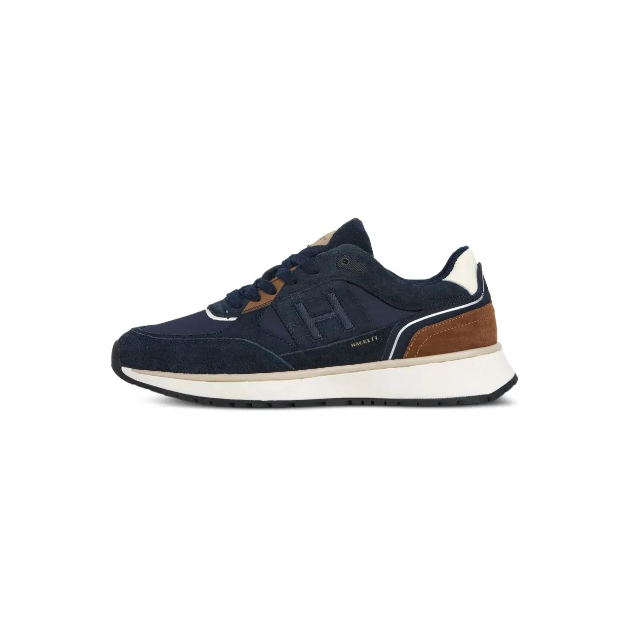 Hackett London Otto met monogram “Blue” (HMS200031)