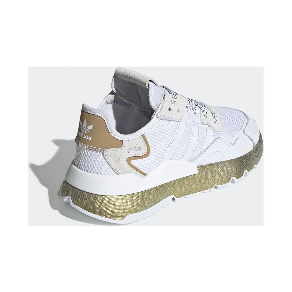 adidas Nite Jogger Cloud White Periwinkle (W) Cloud White/Periwinkle/Gold Metallic (FV4138)