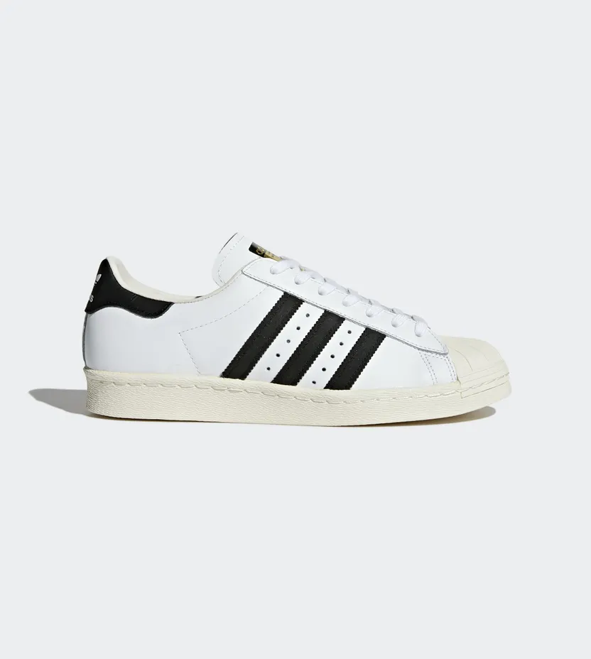 Adidas Superstar 80s White Black (G61070)