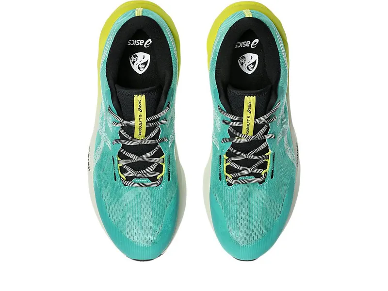 ASICS NOVABLAST 5 TR “Aurora Green / Light Dust” (1011C217-300)