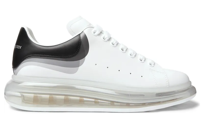 Alexander McQueen Oversized Black Clear Sole