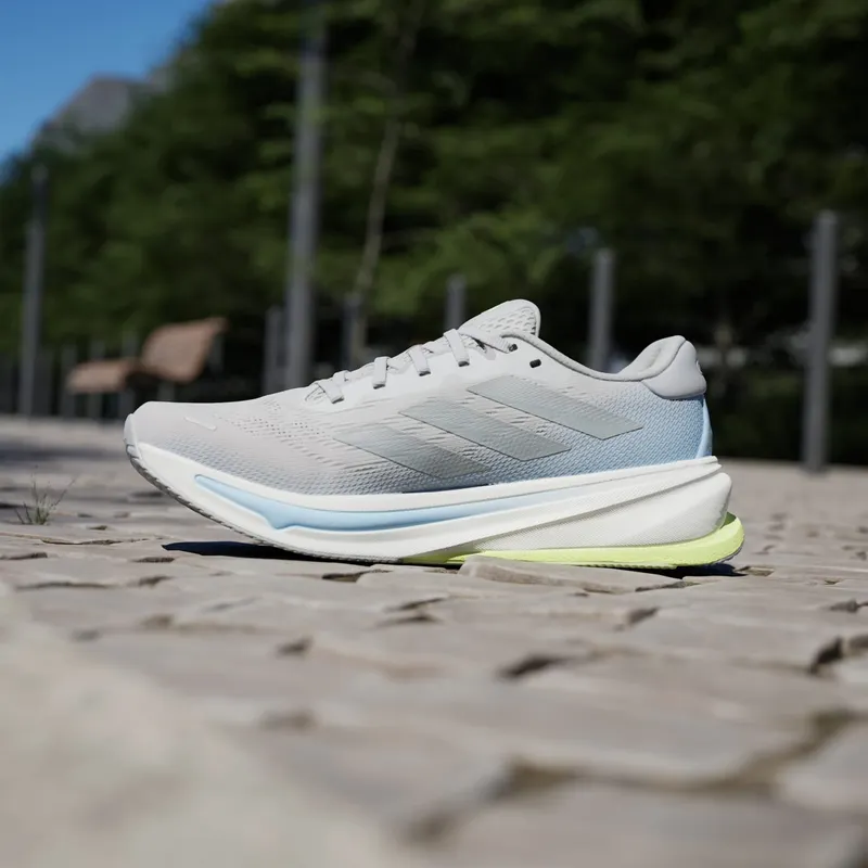 Adidas Supernova Rise 2 Running Shoes Grey Two / Matte Silver / Hi-Res Yellow (IH8708)