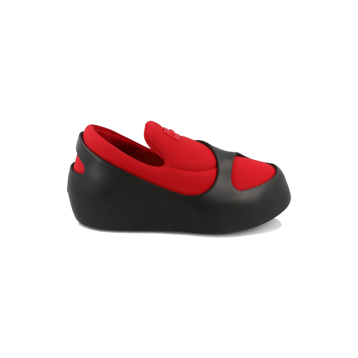 Ferragamo Lunar Paneled Slip-On Sneakers Red (01H063-767915-M)