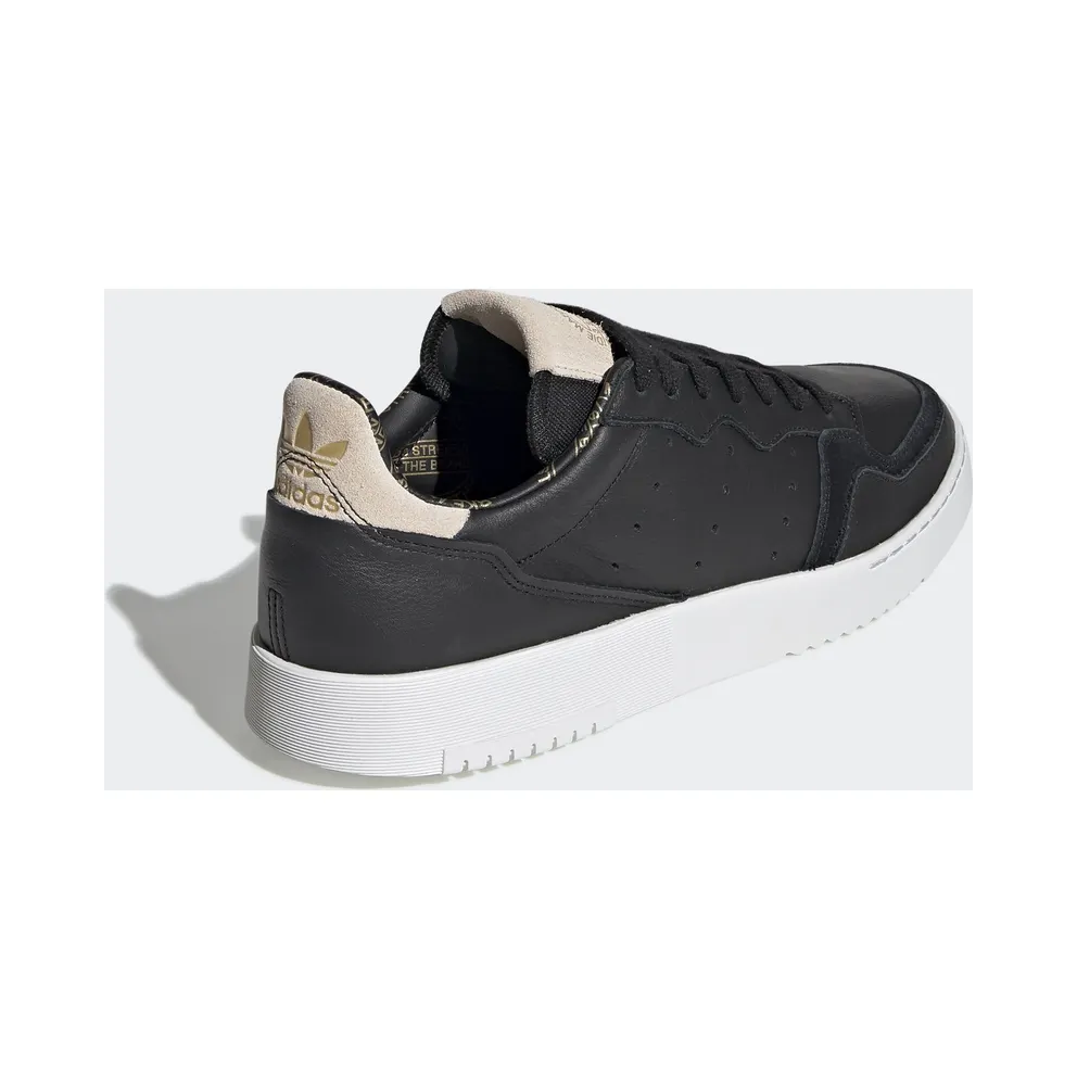 adidas Supercourt Core Black Linen Core Black/Linen/Gold Metallic (EG5015)