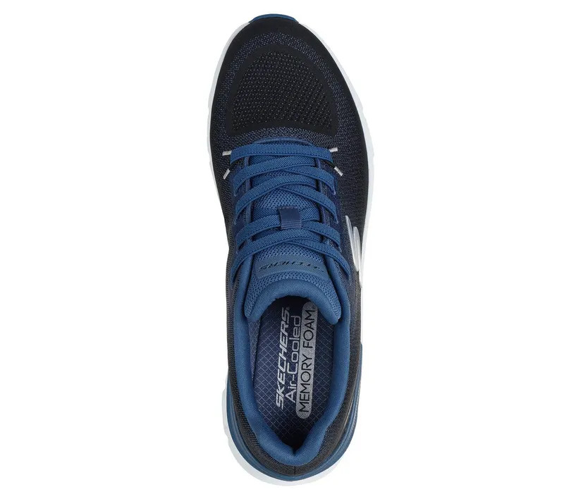 Skechers Glide-Step Pro – Waverra – Black / Blue – “Black” (233132 BKBL)