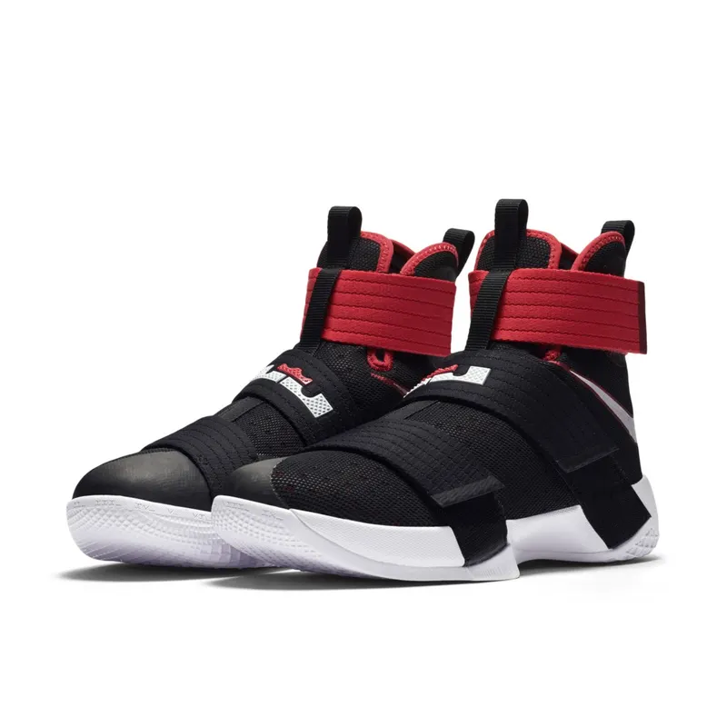 Nike LeBron Zoom Soldier 10 Black Red Black/Team Red-White (844374-016)