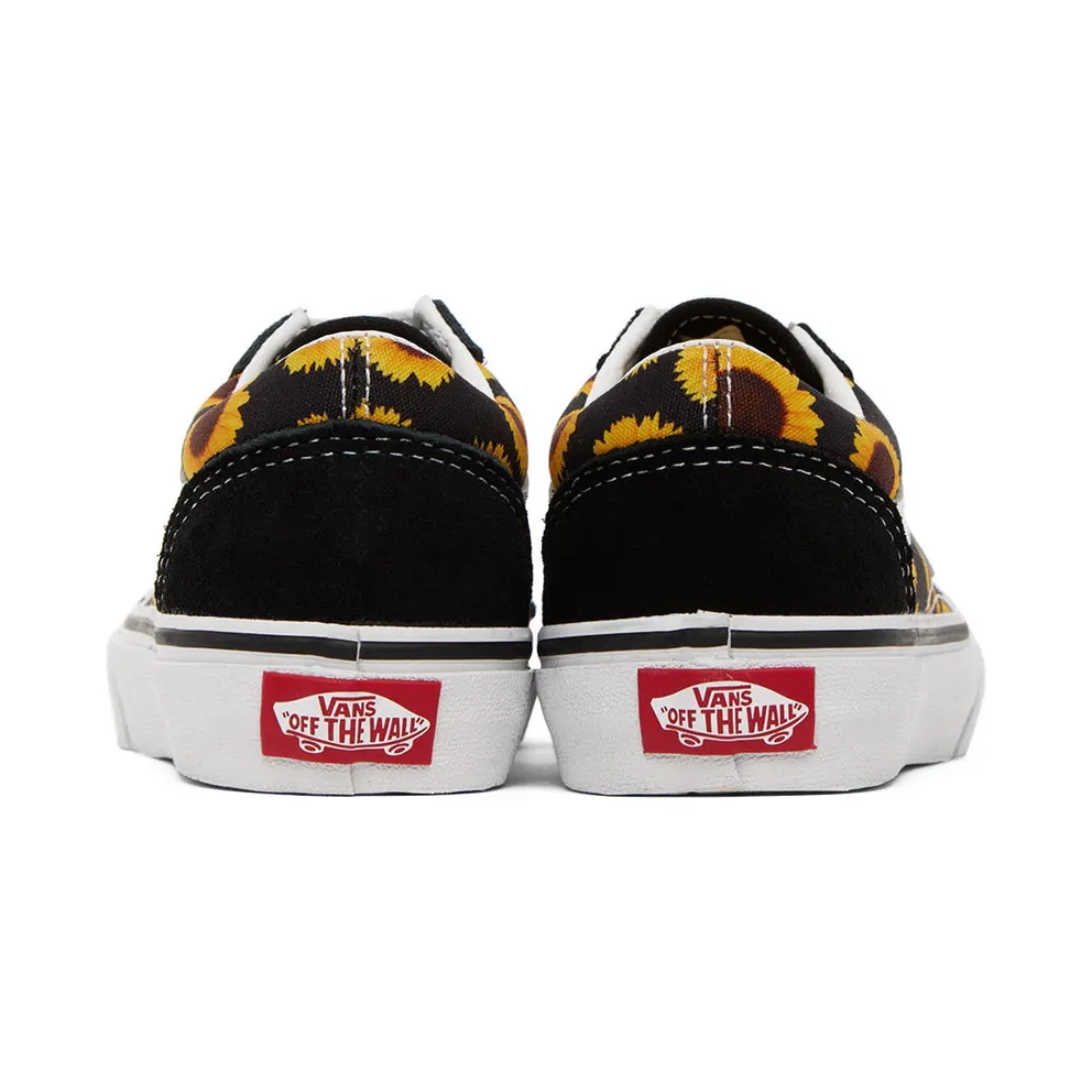 Vans Kids Black & Yellow Old Skool Little Kids (VN0A7Q5FY23)