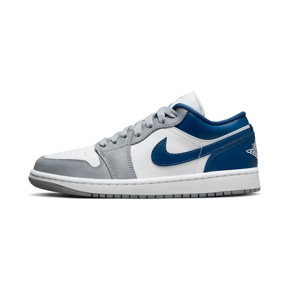 Air Jordan 1 Low White Grey Blue (DC0774-042)