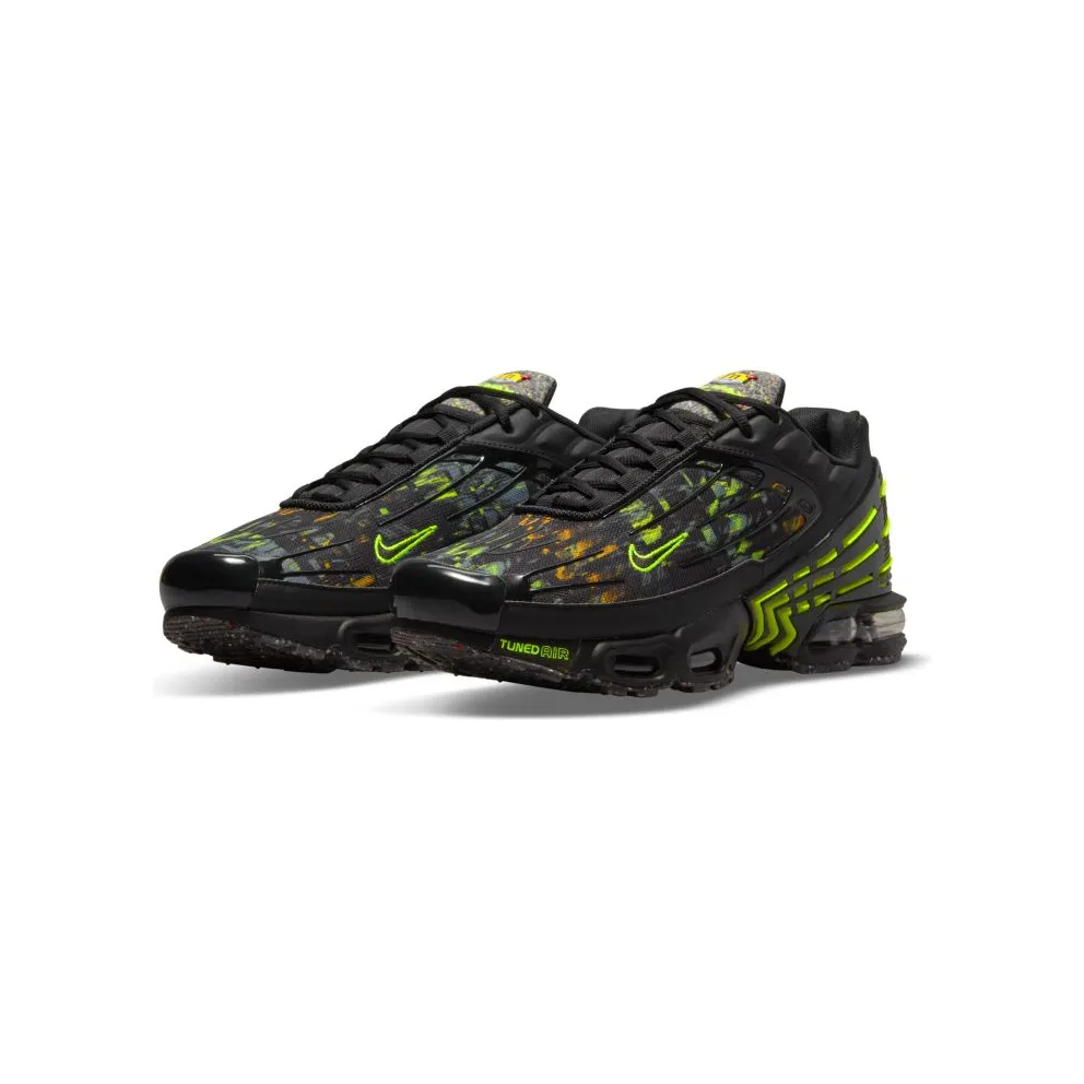 Nike Air Max Plus 3 “Black / Brigade Blue / Hazel Rush / Volt” (DM9097-001)