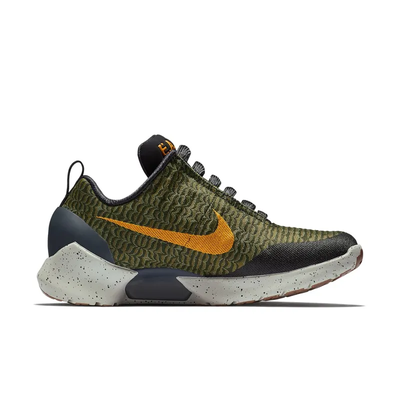 Nike HyperAdapt 1.0 Olive Flak Olive Flak/Orange Peel-Black-Sequoia (843871-300)