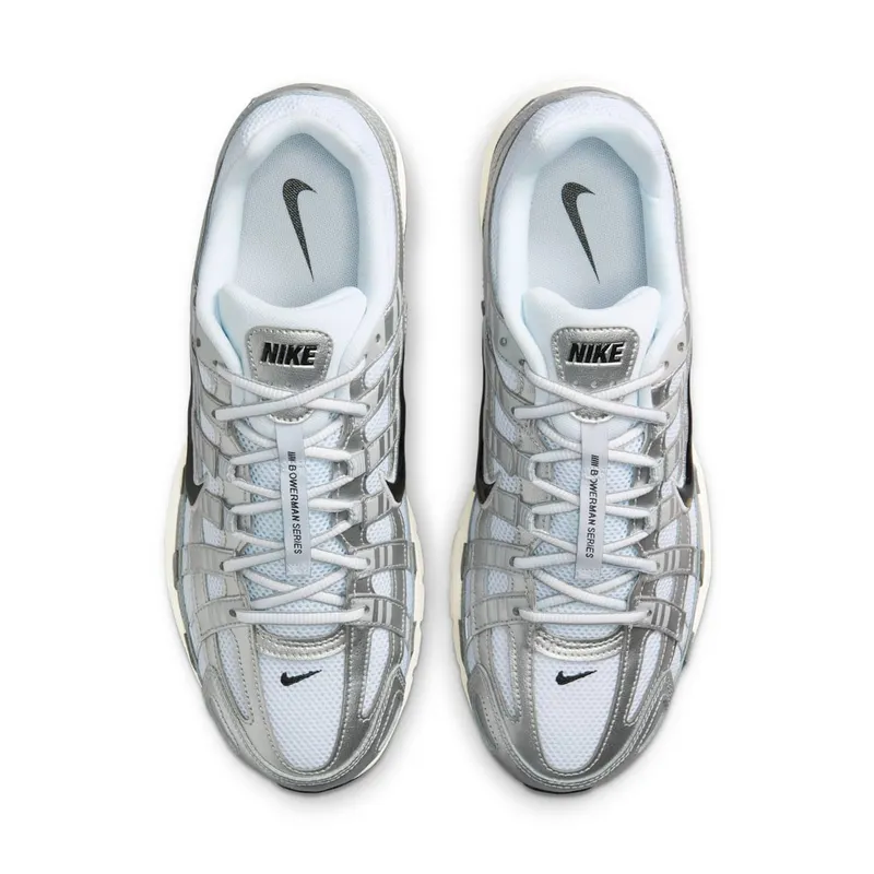Nike P-6000 (white / black / metallic silver / flt silver) – CD6404-105