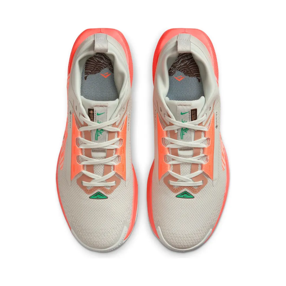 Nike React Pegasus Trail 5 Gore-Tex Light Silver Light Wild Mango Vintage Coral Hyper Crimson (FQ0912-004)
