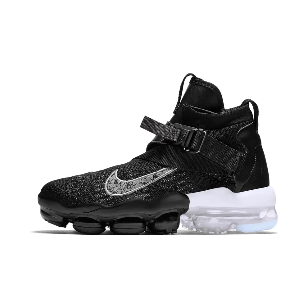 Nike VaporMax Premier Flyknit Black Metallic Silver White (AO3241-002)