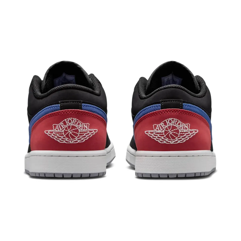 Air Jordan 1 Low “Black True Blue Summit White” (553558-049)
