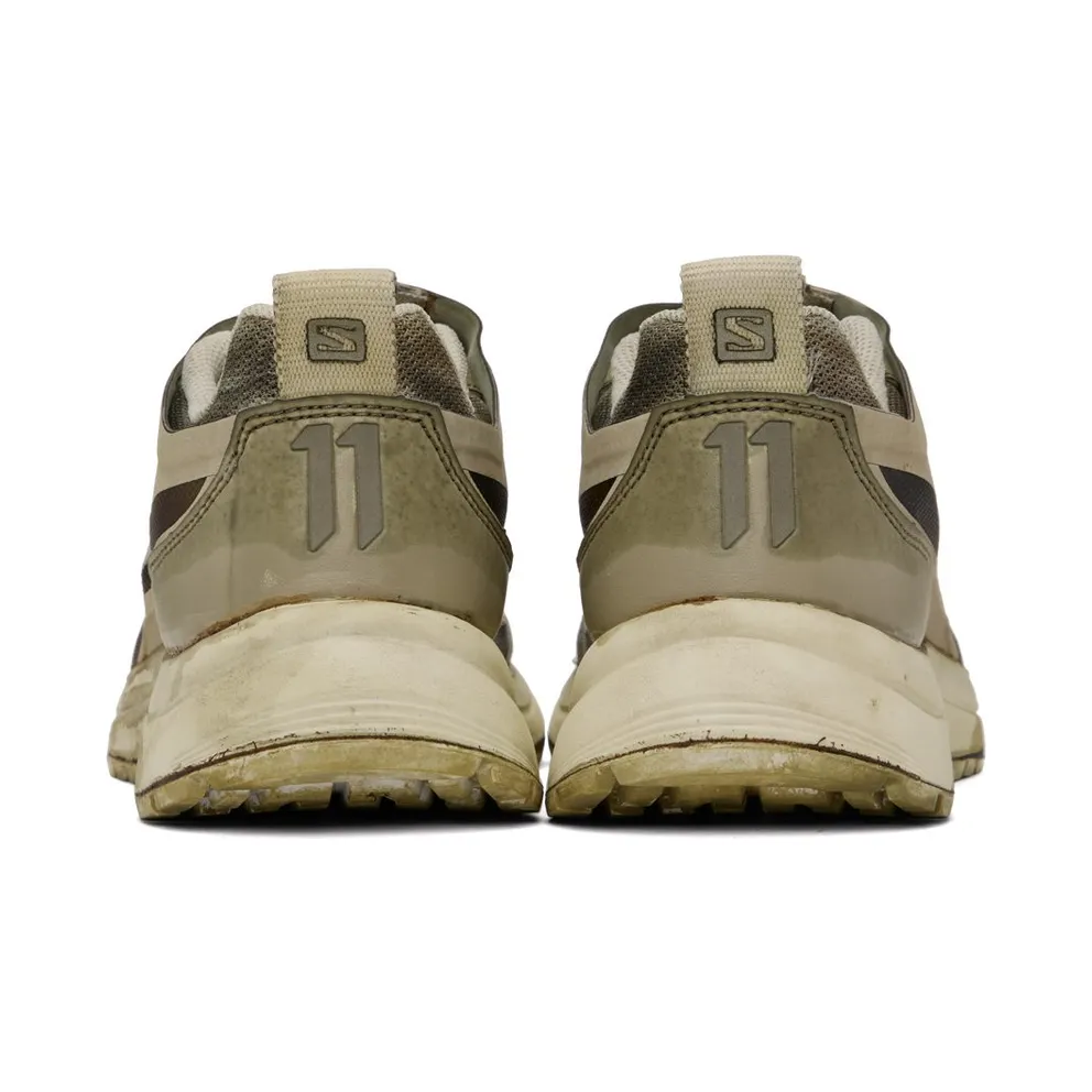 11 by Boris Bidjan Saberi Green Salomon Edition Bamba2 Low WEHR GRÜN (252 11xS)