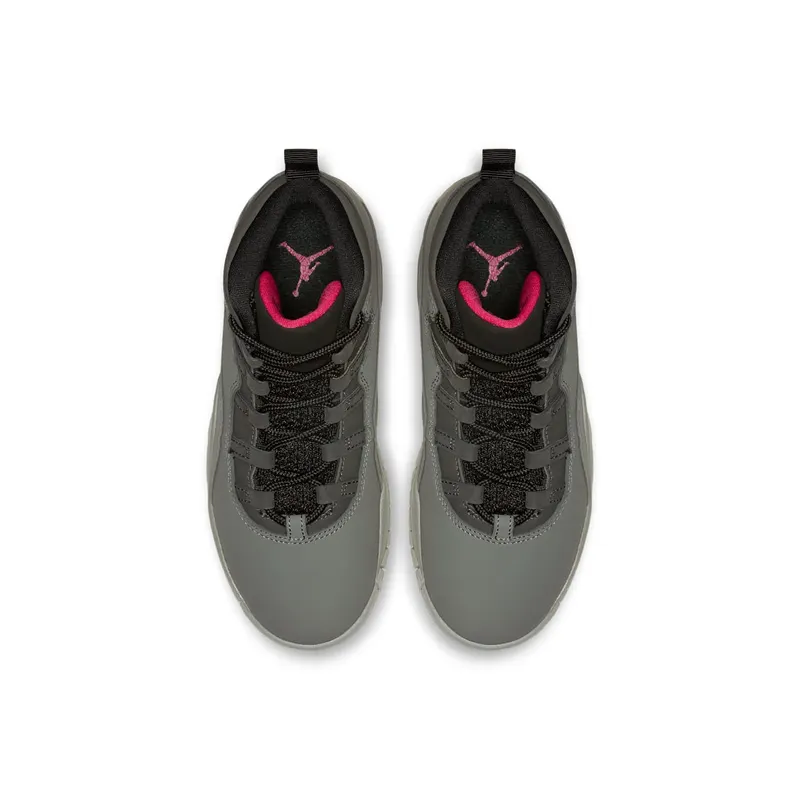 Jordan 10 Retro Rush Pink (PS) Dark Smoke Grey/Rush Pink-Black-Iron Grey (487212-006)
