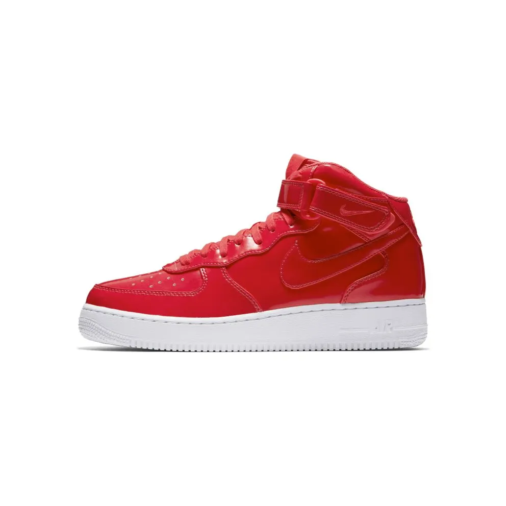 Nike Air Force 1 Mid Ultraviolet Siren Red Siren Red/Siren Red-White-White (AO0702-600)