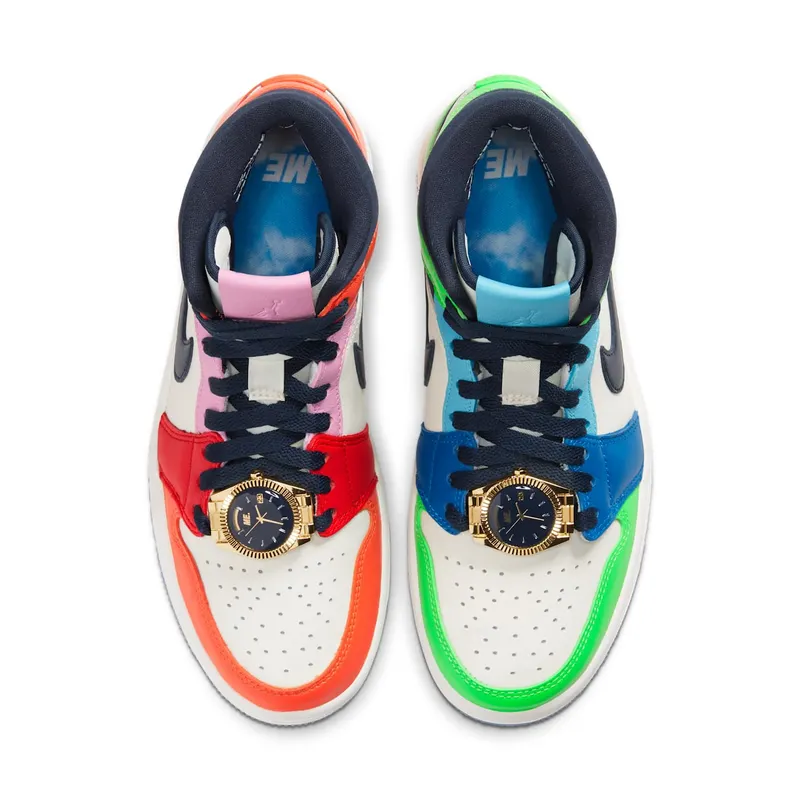 Air Jordan WMNS 1 Mid SE Fearless Melody Ehsani (2019) (CQ7629-100)