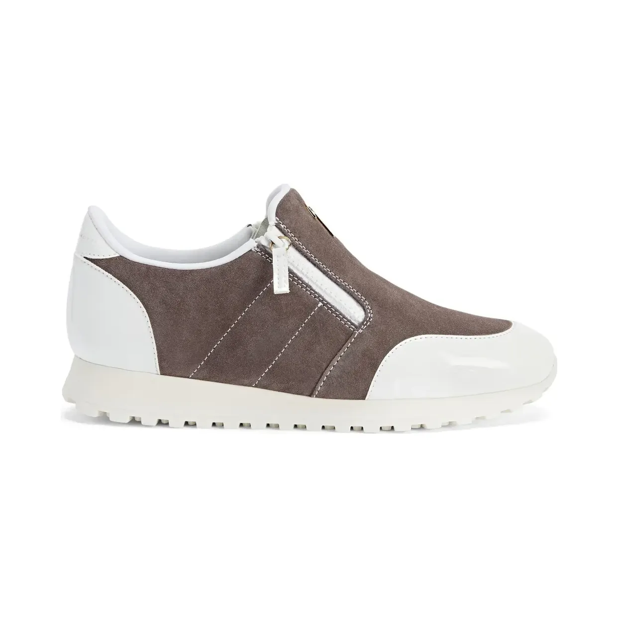 Giuseppe Zanotti Ilde Run mit doppeltem Reißverschluss “Grey” (IU10058K13)