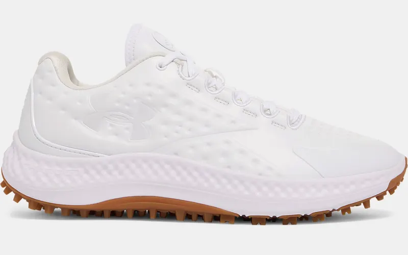 Under Armour Curry 1 Golf White Gum (3027378-103)
