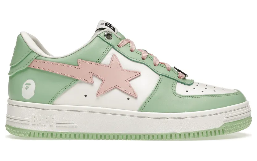 A Bathing Ape Bape Sta Pastel Green (001FWH701005_GRN_A)