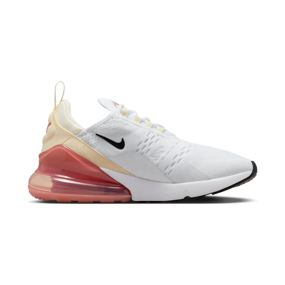 Nike AIR MAX 270 “White Pale Ivory Muslin Black” (AH6789-123)