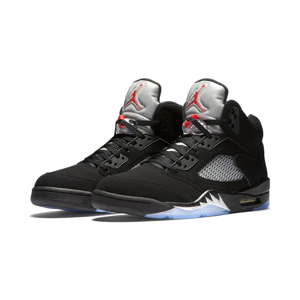 Air Jordan Nike AJ 5 V Retro Black Metallic (2016) (845035-003)