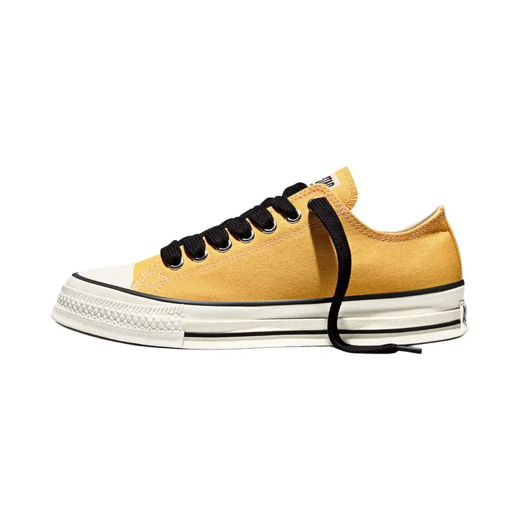Converse Chuck Taylor Throwback Low “Gold Palm / Vintage White / Black” (A18844C)