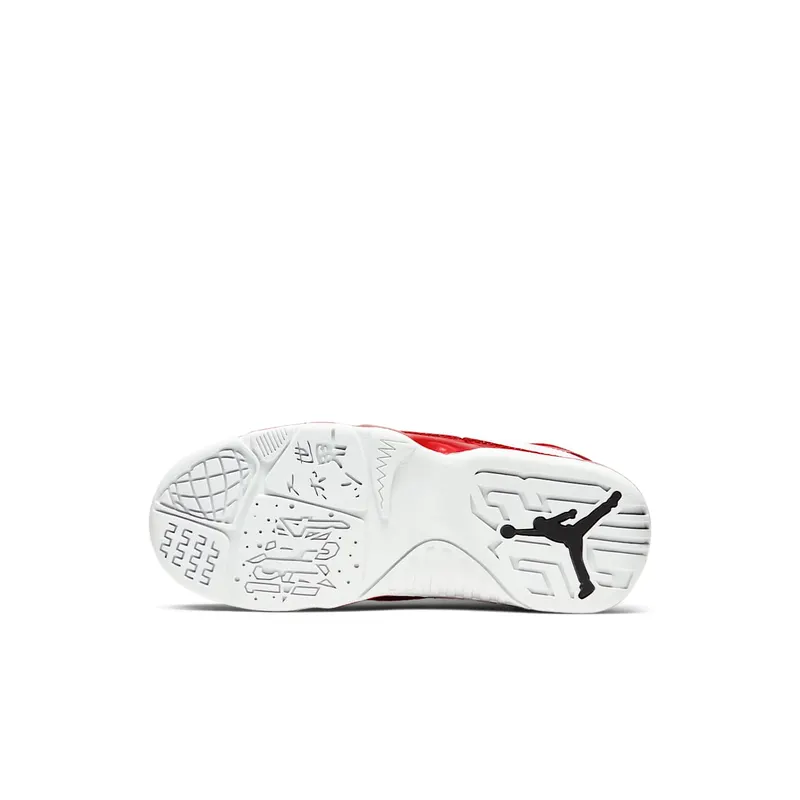 Jordan 9 Retro White Gym Red (PS) White/Black-Gym Red (401811-160)