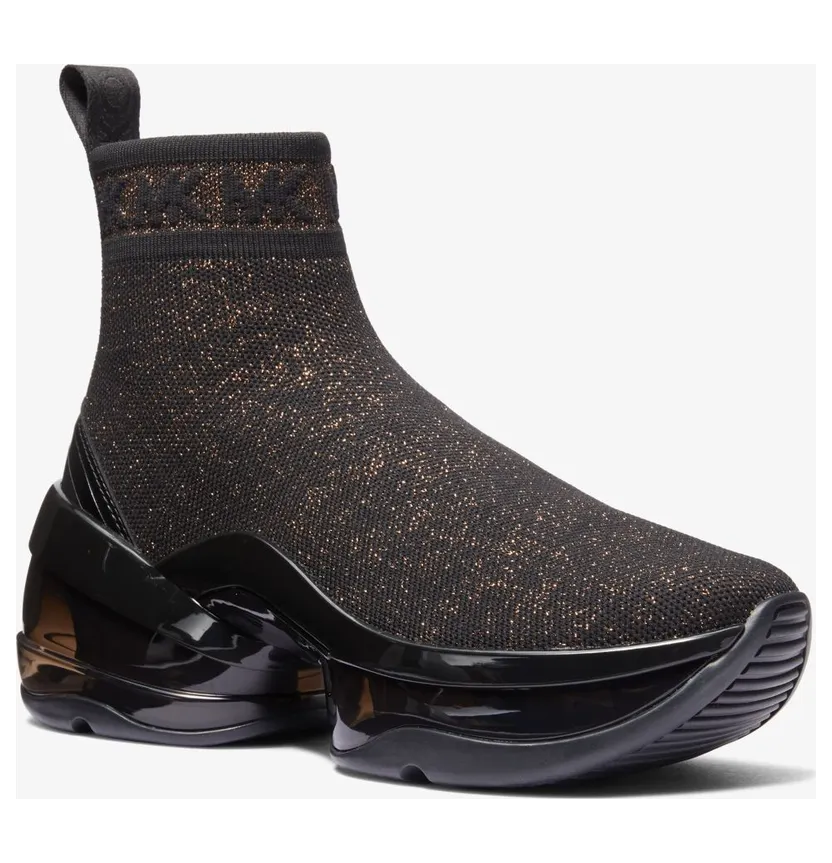 Michael Kors Sneaker Olympia Extreme Black/bronze (43F3OLFE5D)
