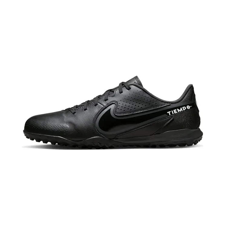 Nike Tiempo Legend 9 Academy TF “Black / Summit White / Light Photo Blue / Dark Smoke Grey” (DA1191-001)