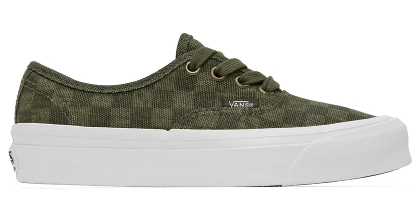 Vans Khaki OG Authentic LX Sneakers (VN0A5FBD50K)